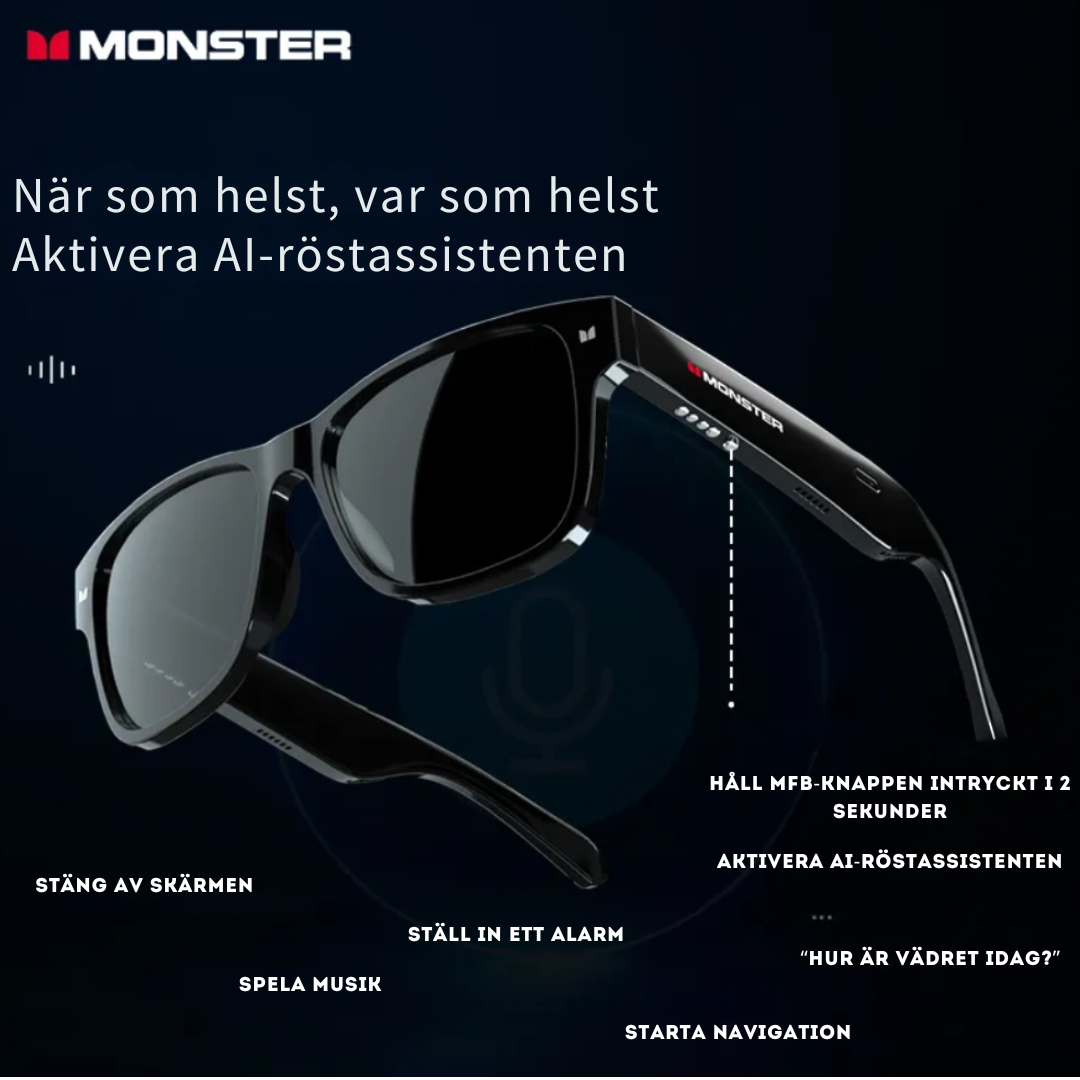 Monster Airmars S01 – the AI ​​sunglasses that give you freedom, function and style