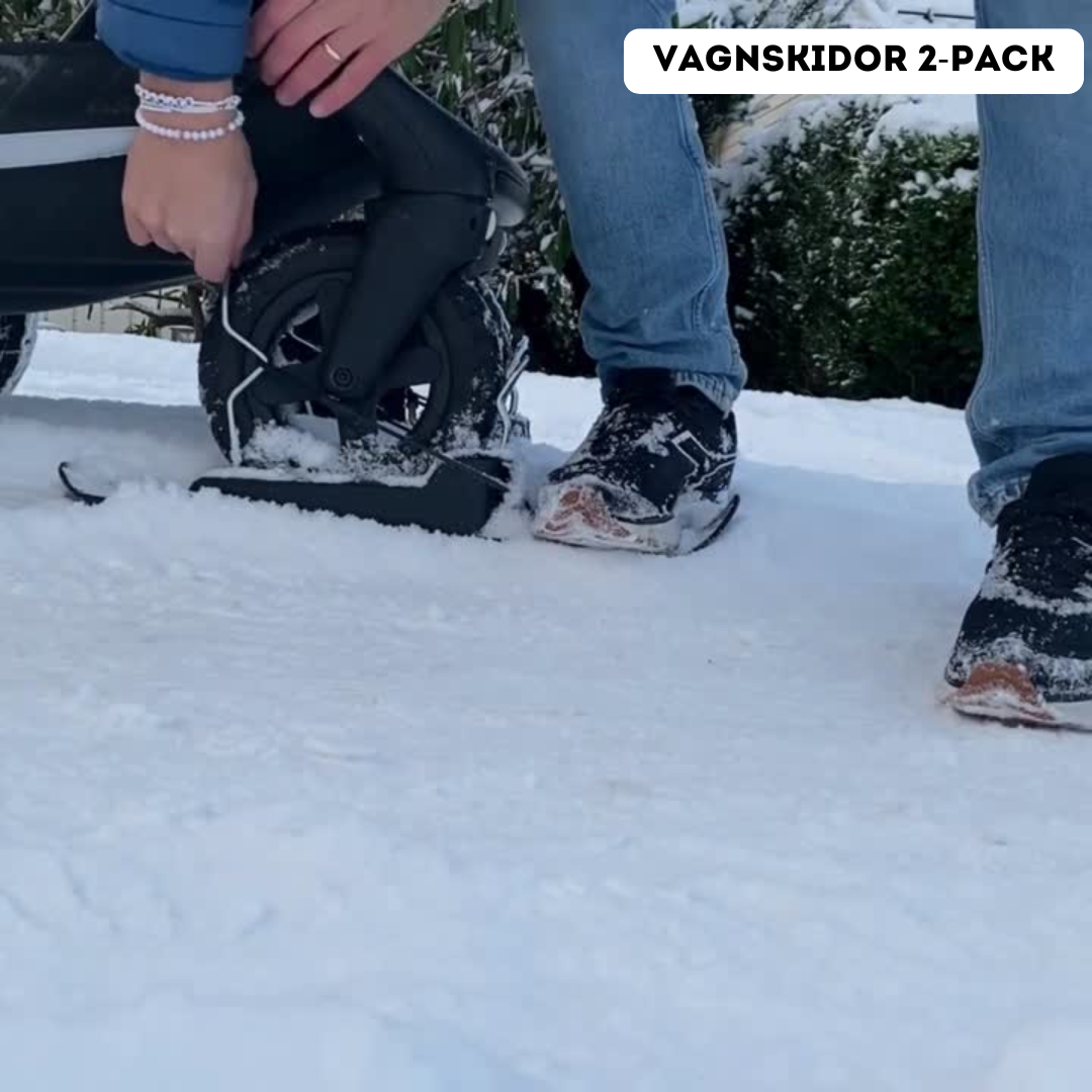 Pram skis – Skis for prams, wheelchairs, bicycles.