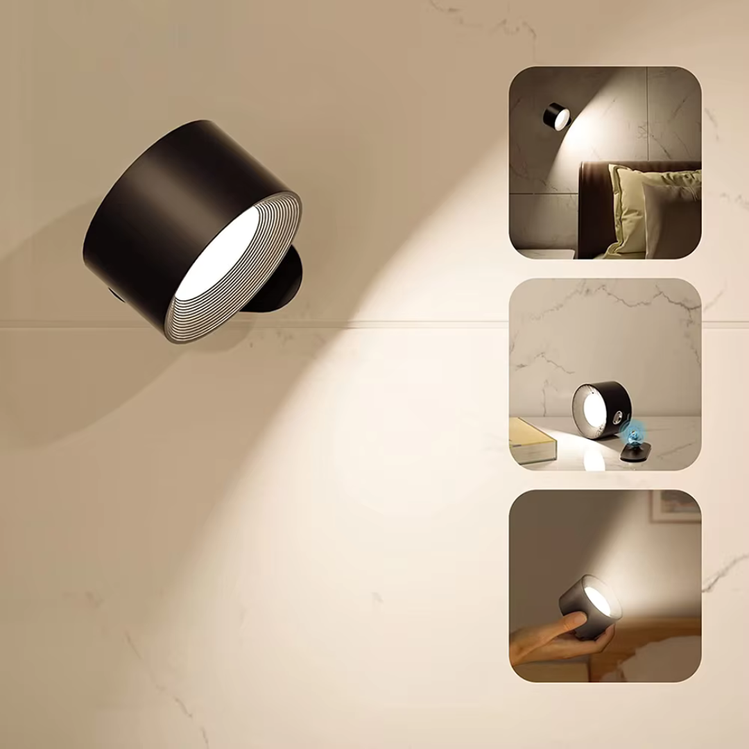 Nordic Light – cordless, rechargeable and remote-controlled wall lamp in Scandinavian design