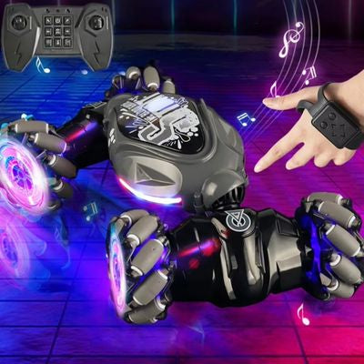 StormRacer DualControl – Stunt car controlled by hand + remote control