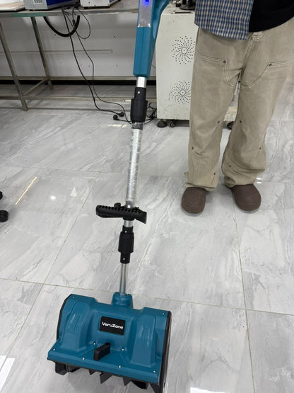 Battery powered snow shovel