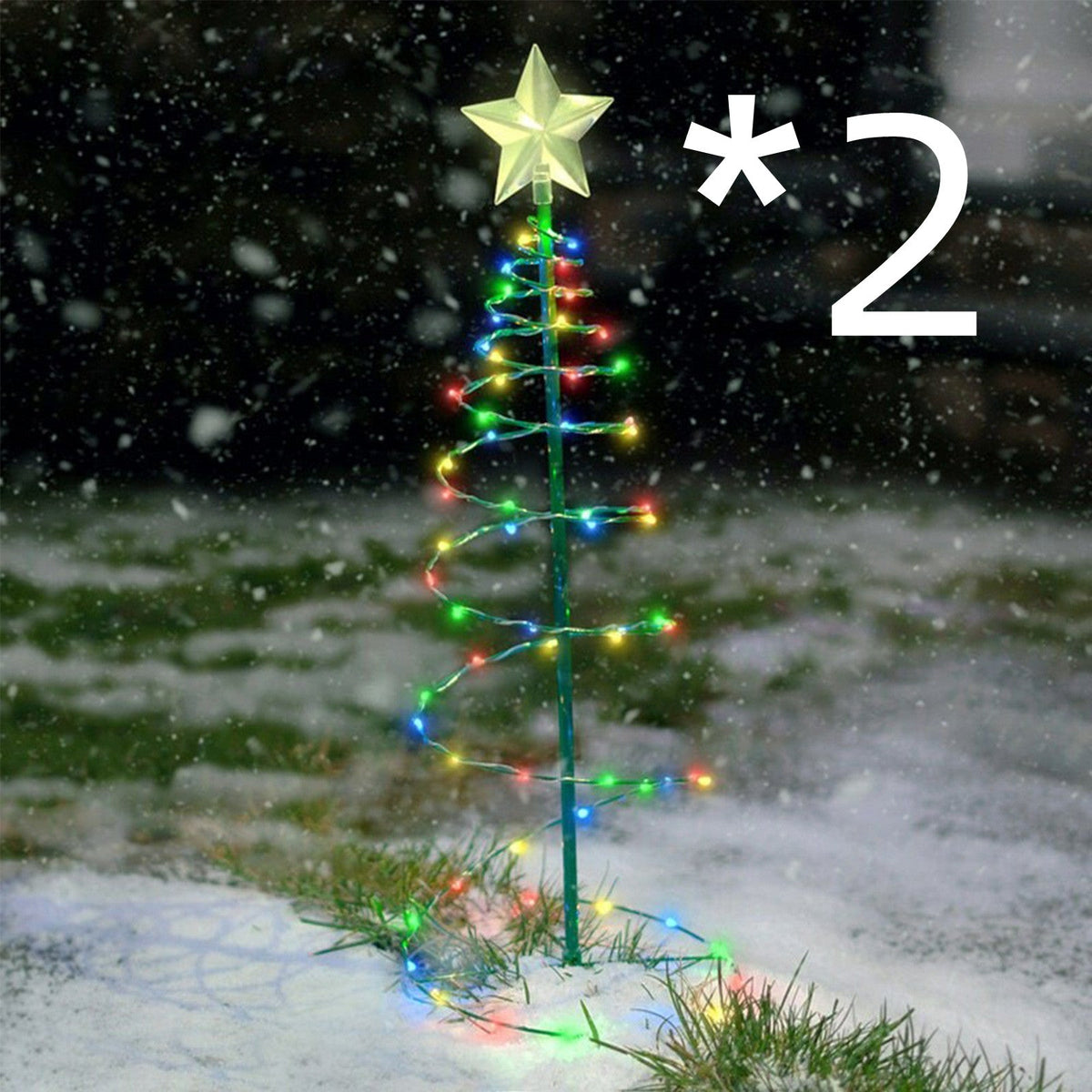 Solar Powered Outdoor Tree