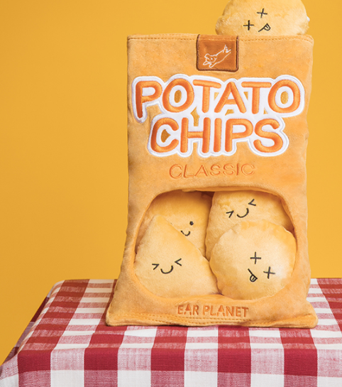 Interactive Dog Toy for Dental Care-Chip bag