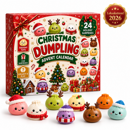 Squishy Dumplings Christmas Calendar - 24 surprises
