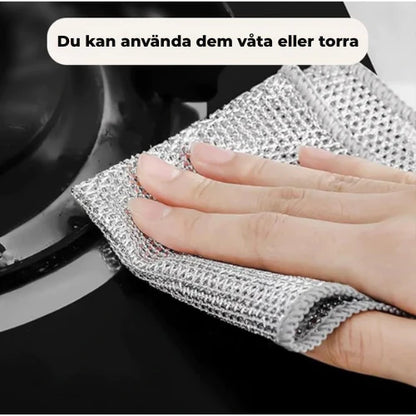Purewipe Microfibre cloth for efficient and hygienic cleaning without chemicals