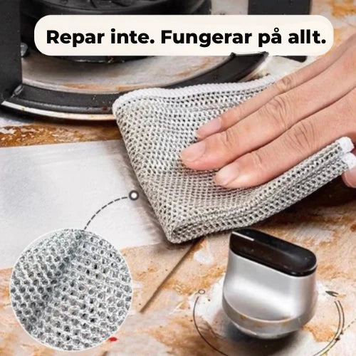 Purewipe Microfibre cloth for efficient and hygienic cleaning without chemicals