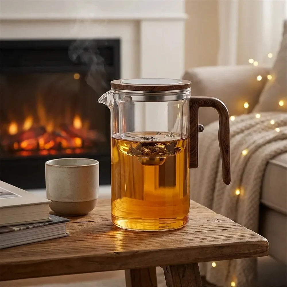 Seren Walnut Teapot