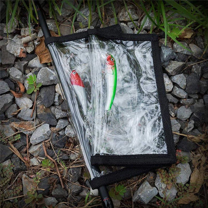 LureGuard - 5 Piece Smart Fishing Set; incl 2 rod holders and 3 protective cases for fishing tackle