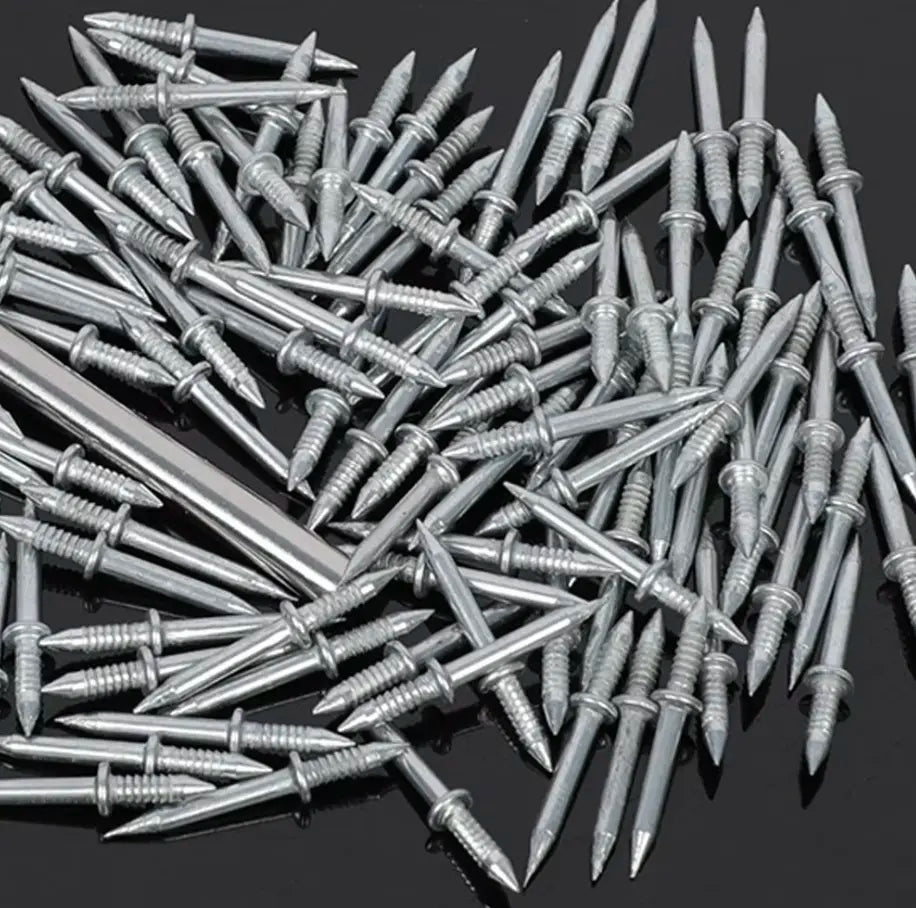 Double Pointed Nail 2-in-1 – Fast and Tool-Free Fastening Solution for Wood, Panel and Furniture Construction