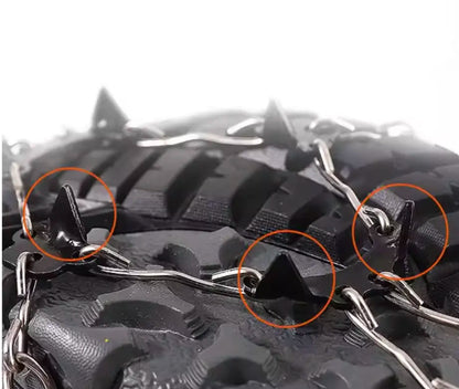 UltraSpikes: Snow chains for shoes (2-pack)