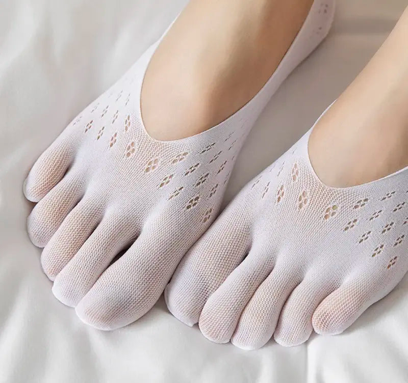 Premium Toe Socks 10-pack - Short, Breathable & Non-Slip