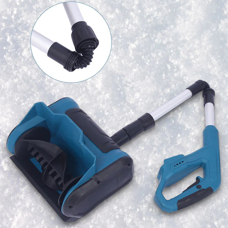 Battery powered snow shovel