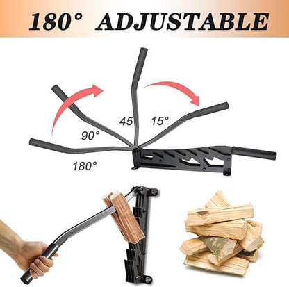 Wall-mounted Wood Splitter