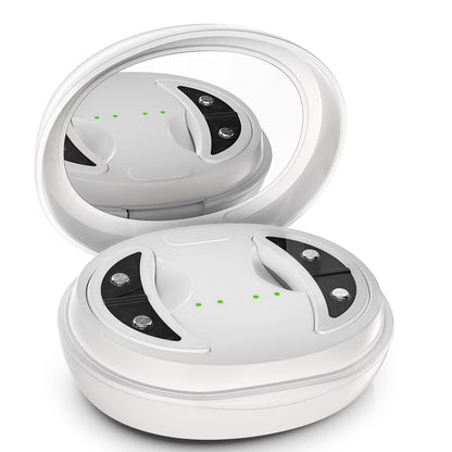 Electronic eye patches with red light and micro current - against dark circles