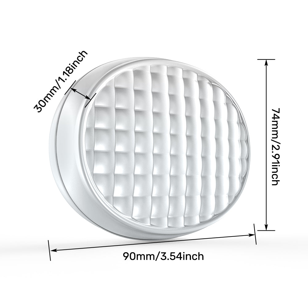 Electronic eye patches with red light and micro current - against dark circles