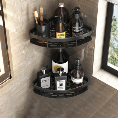 Self-adhesive wall shelf without drilling - Stable storage for bathroom & kitchen