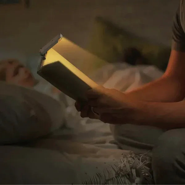 Portable Reading Light - Rechargeable, Adjustable Light & USB LED