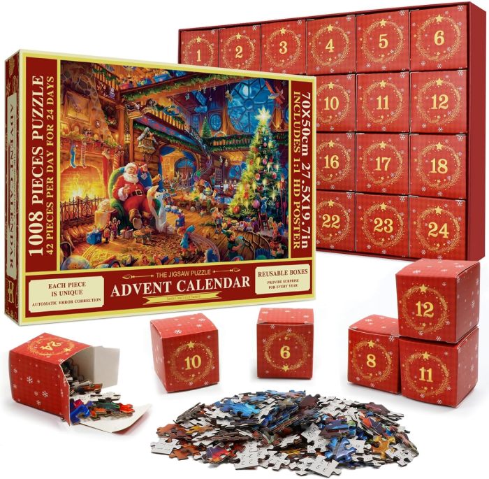 Advent calendars 2025 for the whole family - Stitch, Football, Puzzles & Crystals