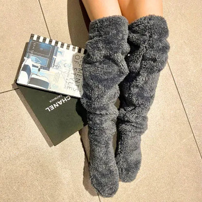 Fluffa - long cozy socks in soft fleece