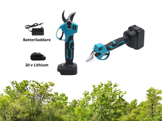 Electric secateurs with lithium battery 20v