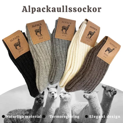 Alpaca Wool Socks - natural warmth for cold feet