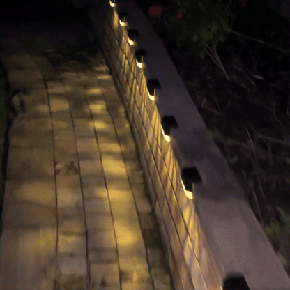 Solar powered LED lamp