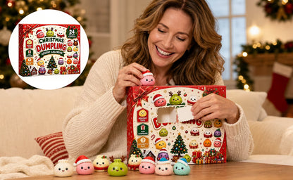 Squishy Dumplings Christmas Calendar - 24 surprises